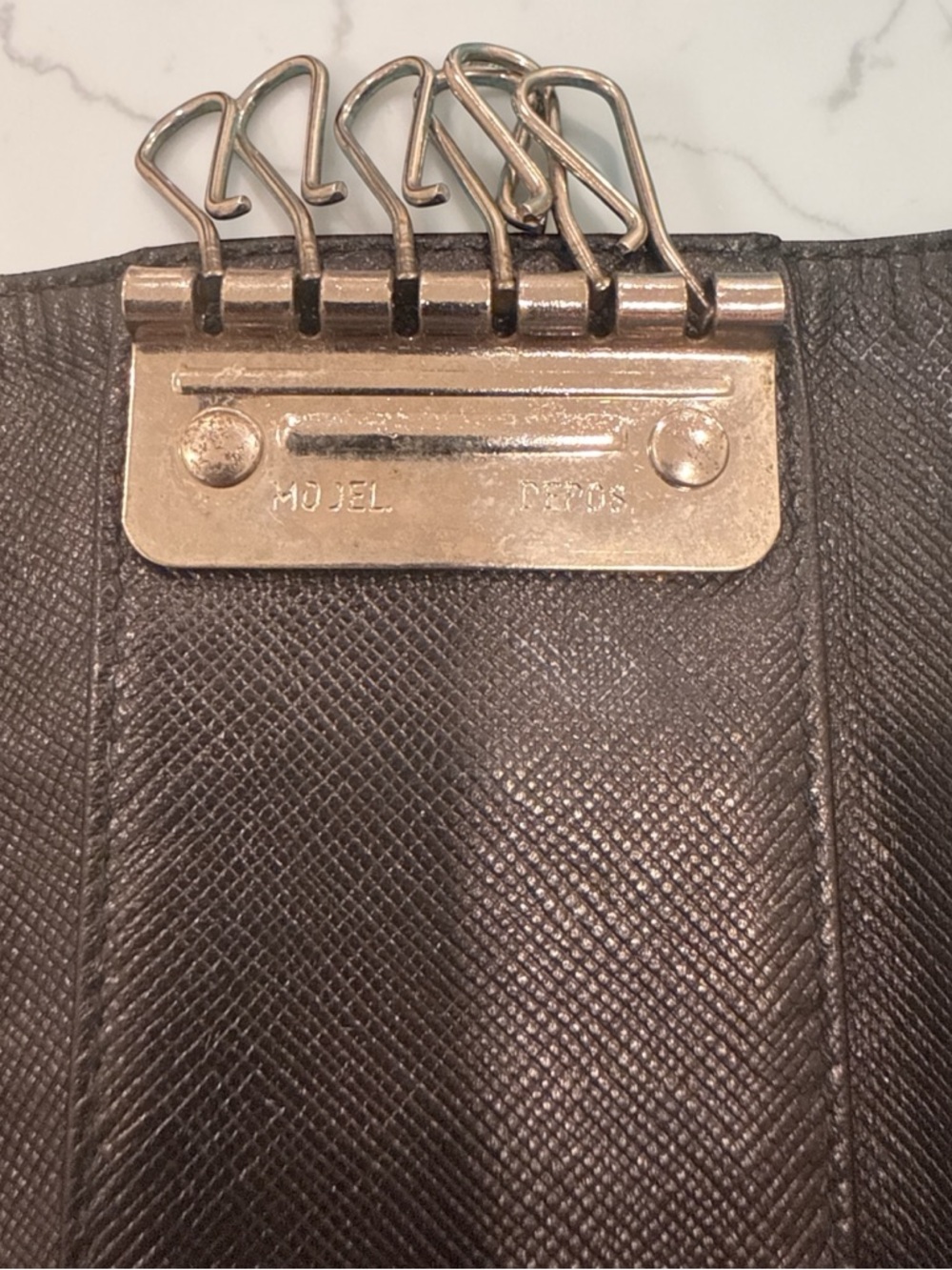 PRADA Vintage Black Tessuto Nylon 6-Key Holder Wallet - Made in Italy - Picture 5 of 8